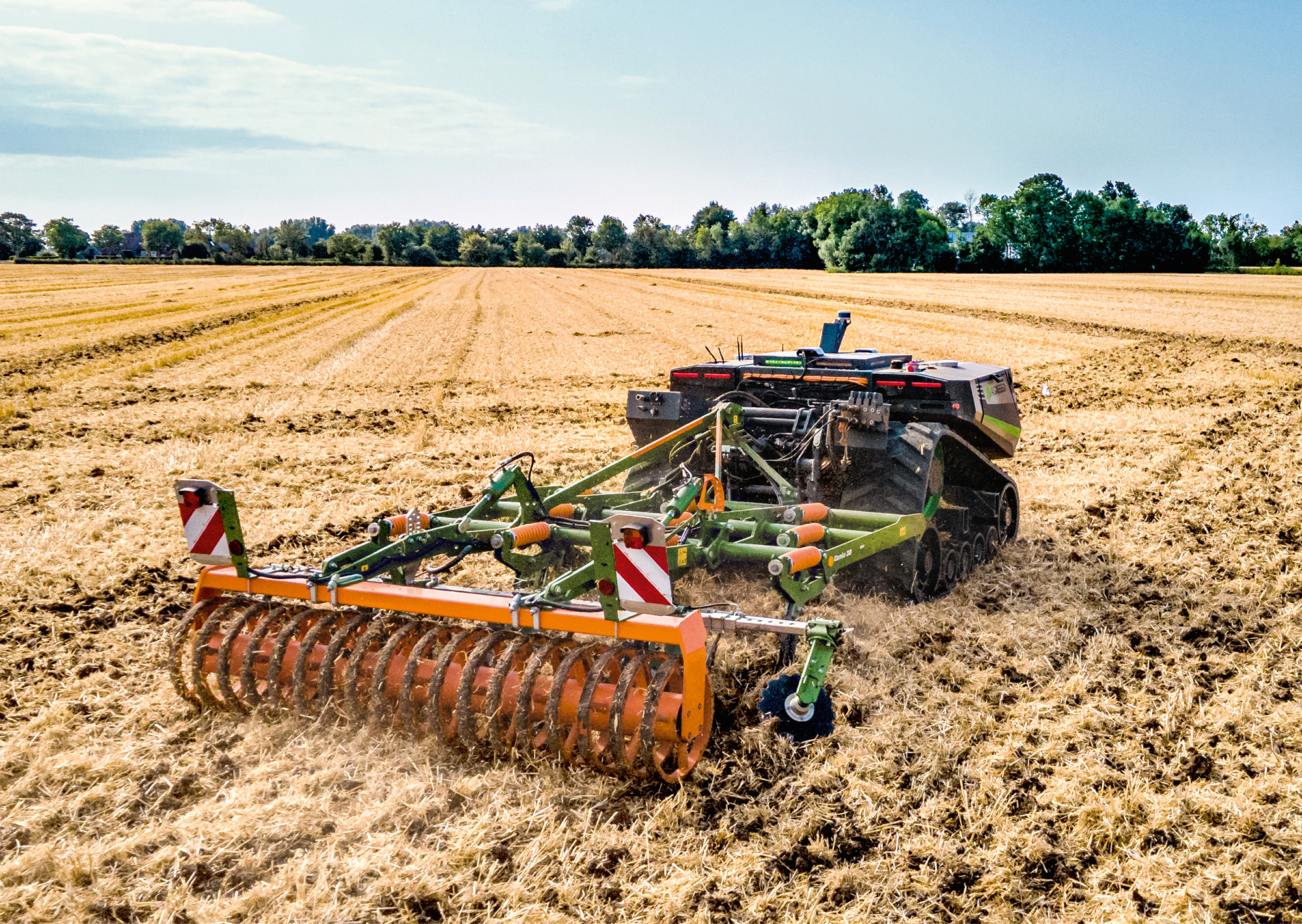 Автономные сельхозмашины, прецизионные технологии и Controlled Row Farming